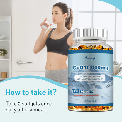 Clinical Strength CoQ10 400mg Support