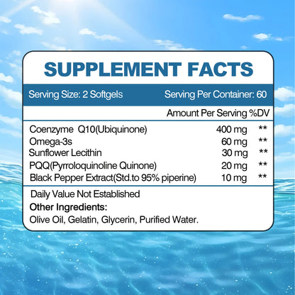Clinical Strength CoQ10 400mg Support